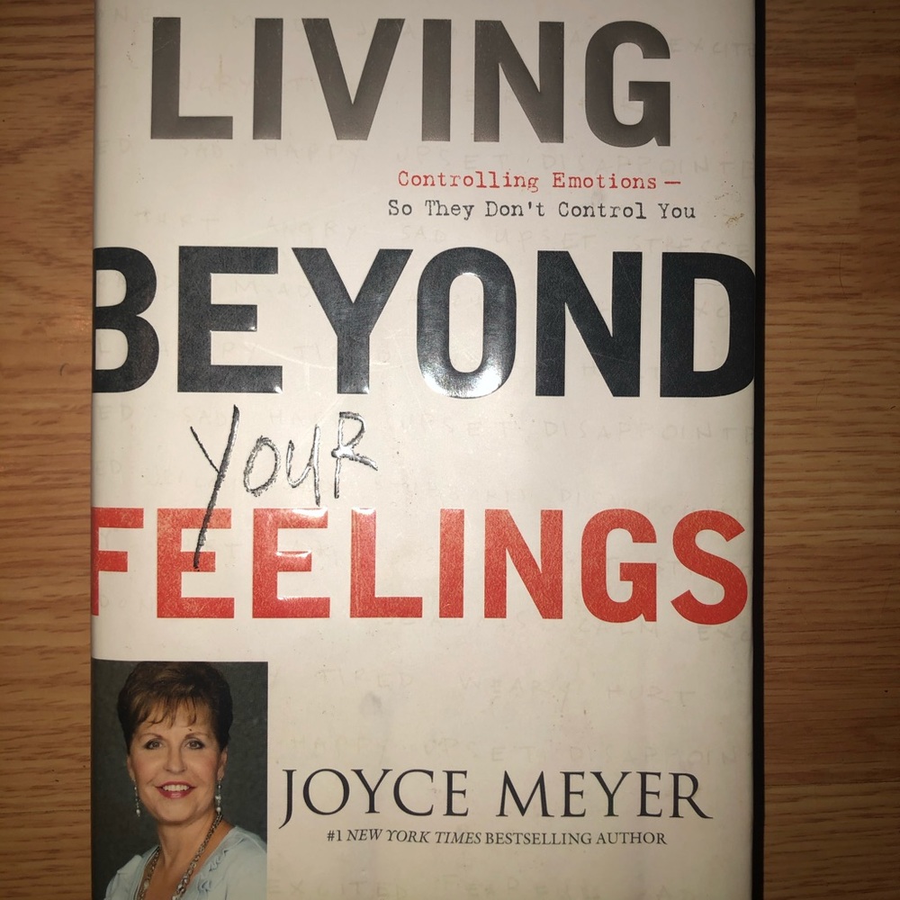 Joyce Meyer LIVING BEYOND YOUR FEELINGS hard back